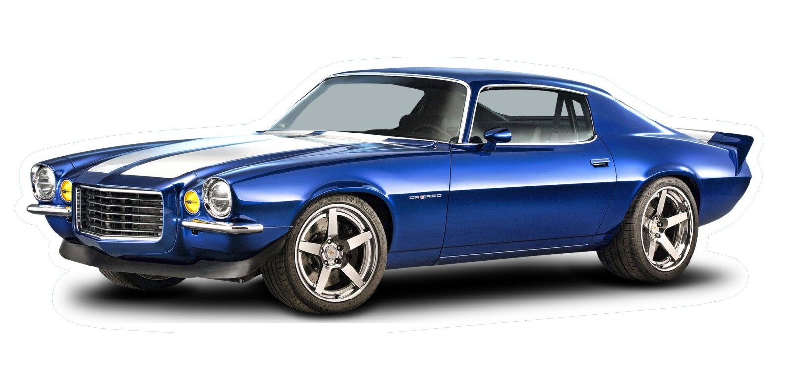 1970 Chevrolet Camaro Classic Car Vinyl Sticker Waterproof