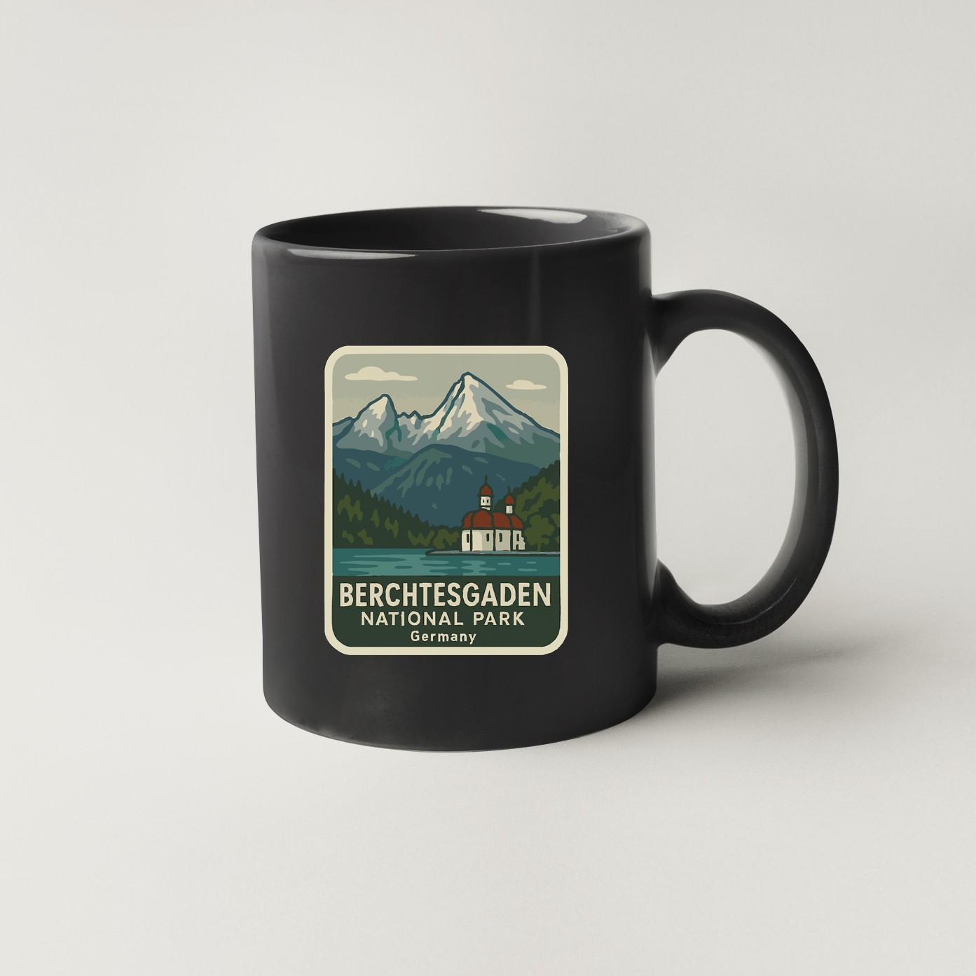 Berchtesgaden Germany National Park Sticker Decal Vinyl Die-Cut World