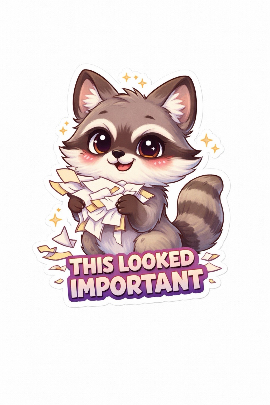 Pick Any 6 Funny Farm Animal Stickers | Premium Vinyl Kawaii Cute
