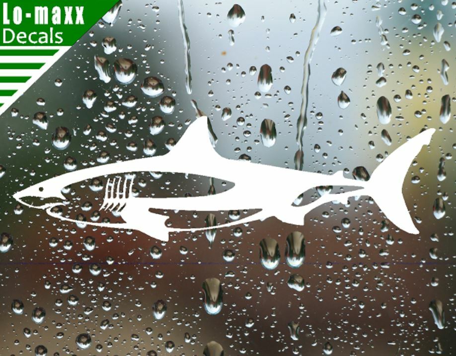 Shark Unique Custom Graphic Design Durable High Performance Die Cut Vinyl Decal