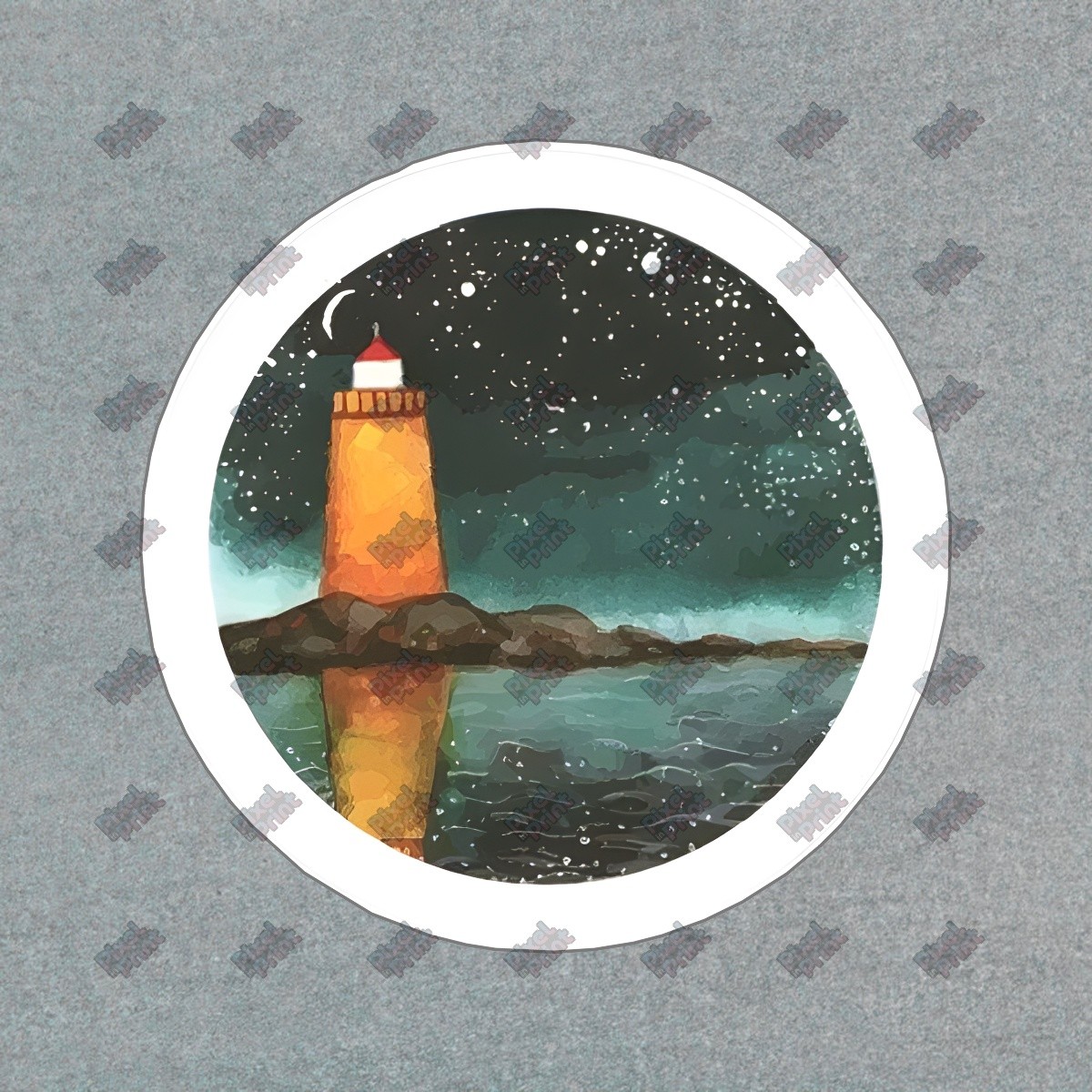 Beautiful Lighthouse Vinyl Sticker Decal Perfect for Home Decor, #464444