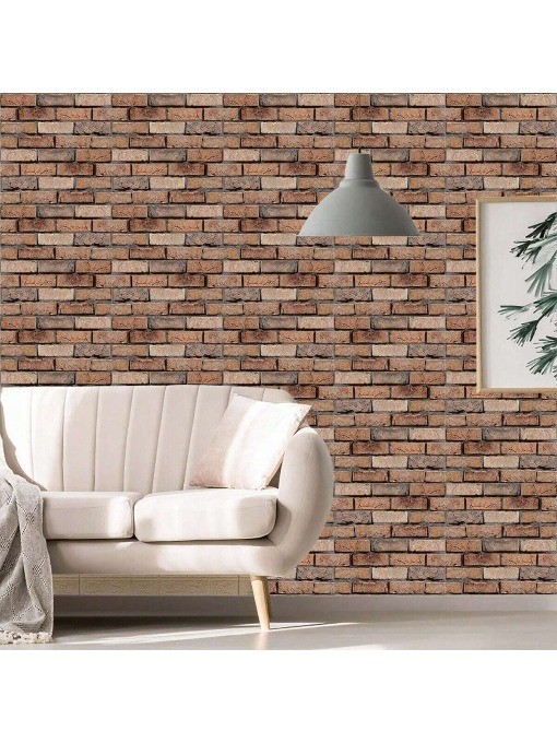 10 Pack 3D Brick Wall Stickers 3D Wall Panels Peel And Stick White Brick Wallpap