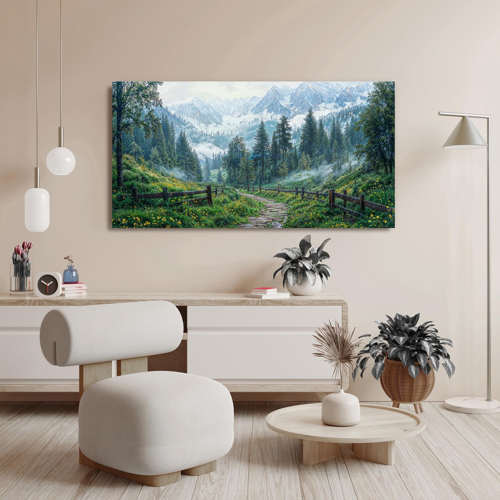 Canvas Wall Art Decor Canvas Art Wall Decor Nature Landscape Wall Art Decorat…
