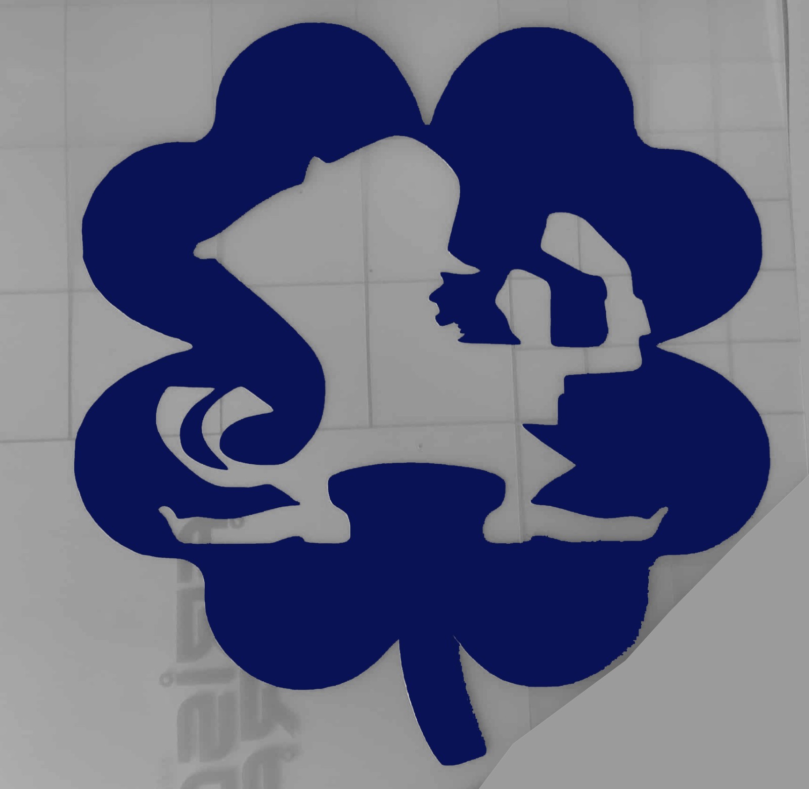 5" notre dame sticker car window laptop 4 leaf clover leprechaun cut out irish