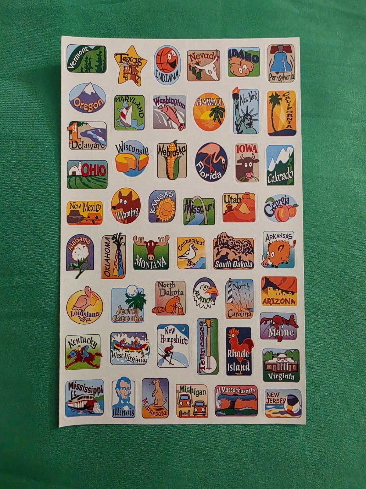 Pop Shop Mobile Accessory Stickers Tiger Pizza 8pc +Extra New Gift Pop Culture
