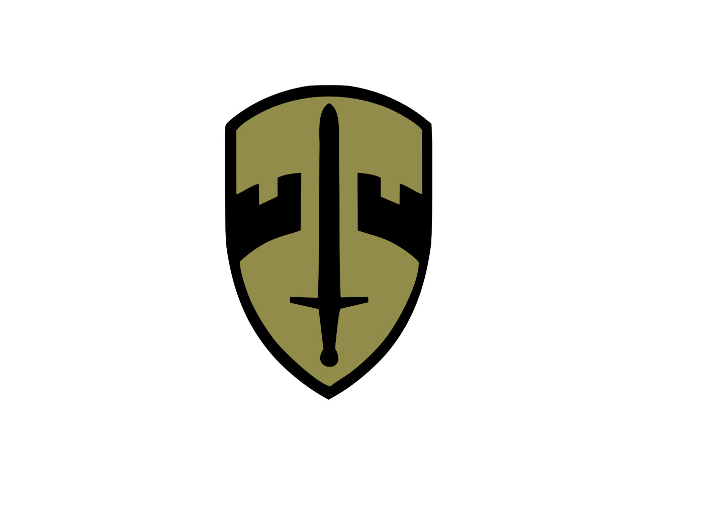 Military Assistance Command Vietnam MACV Vinyl Decal/Sticker Black/Olive