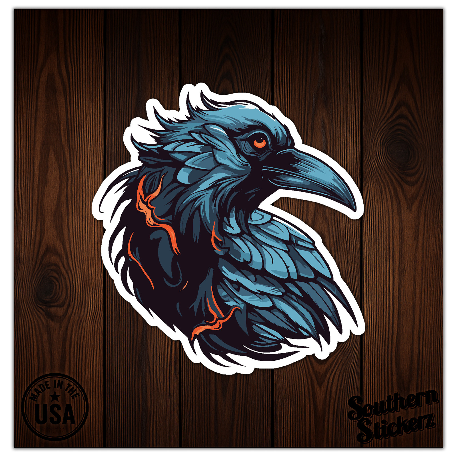 Raven Crow – Vinyl Decal Sticker – Car Window Laptop – ebn9810