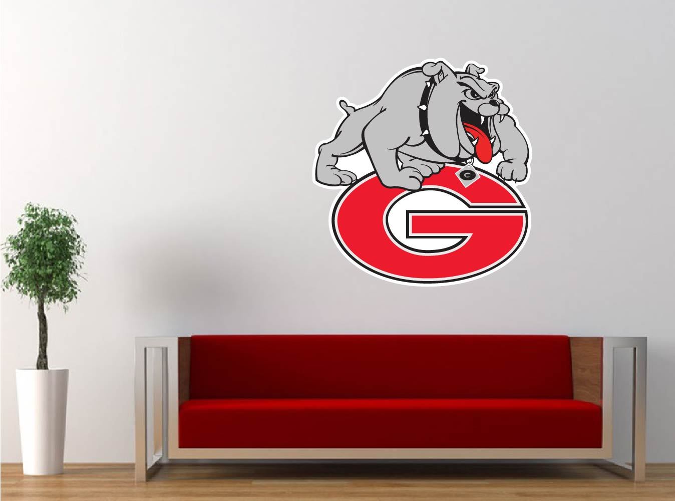 Georgia Bulldogs Vinyl Sticker Decal **MANY SIZES** Wall CornholeTruck Car
