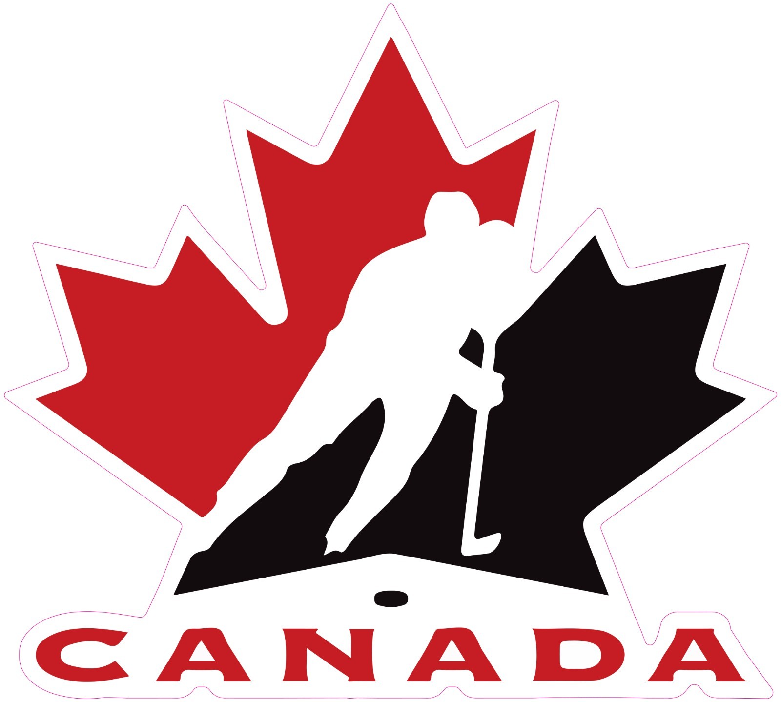 Canada Hockey Team Vinyl Decal Sticker Car Truck Bumper Laptop Mug Window