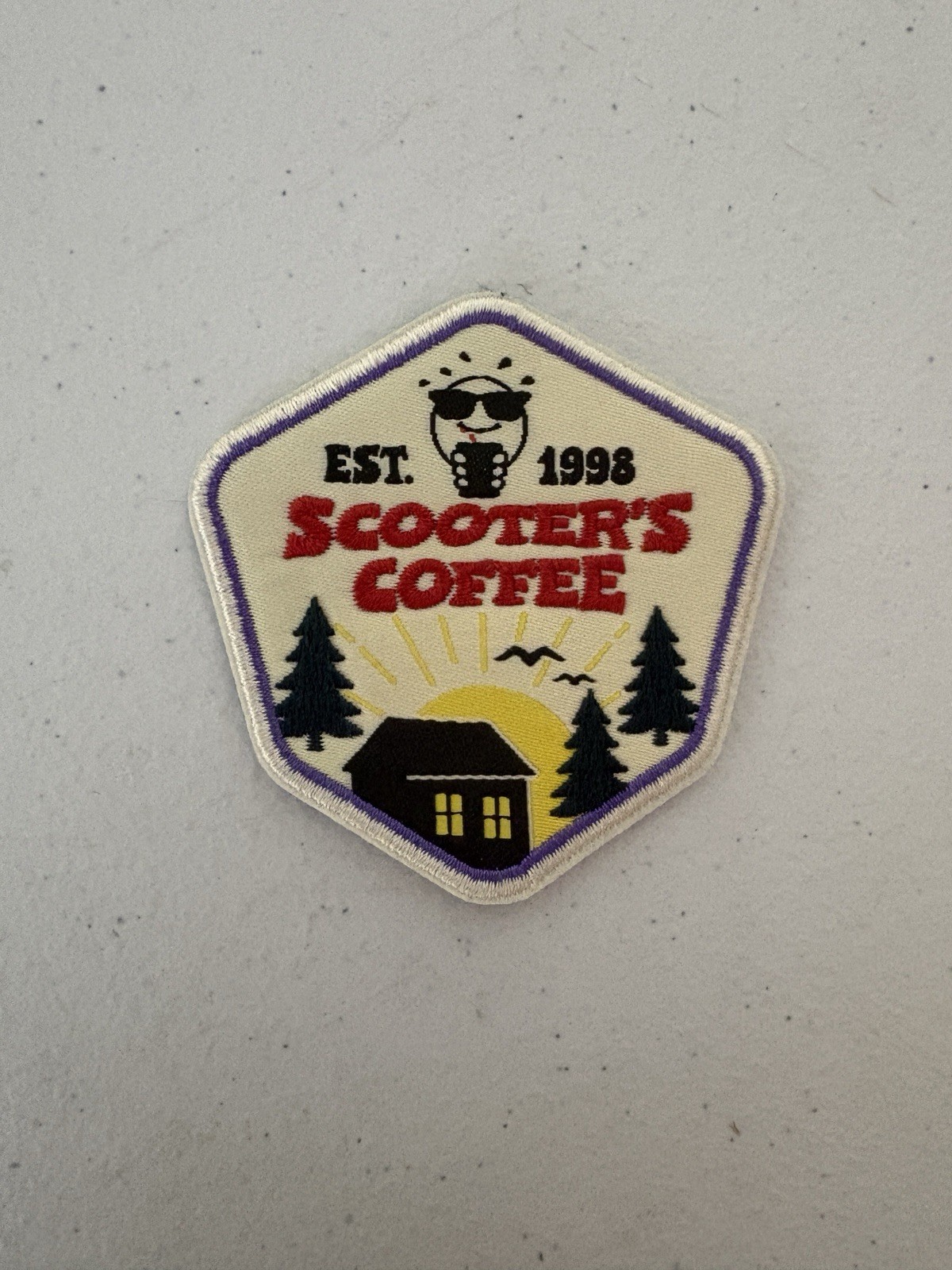 Scooters Coffee Patch With Adhesive On Back From May 13th 2026