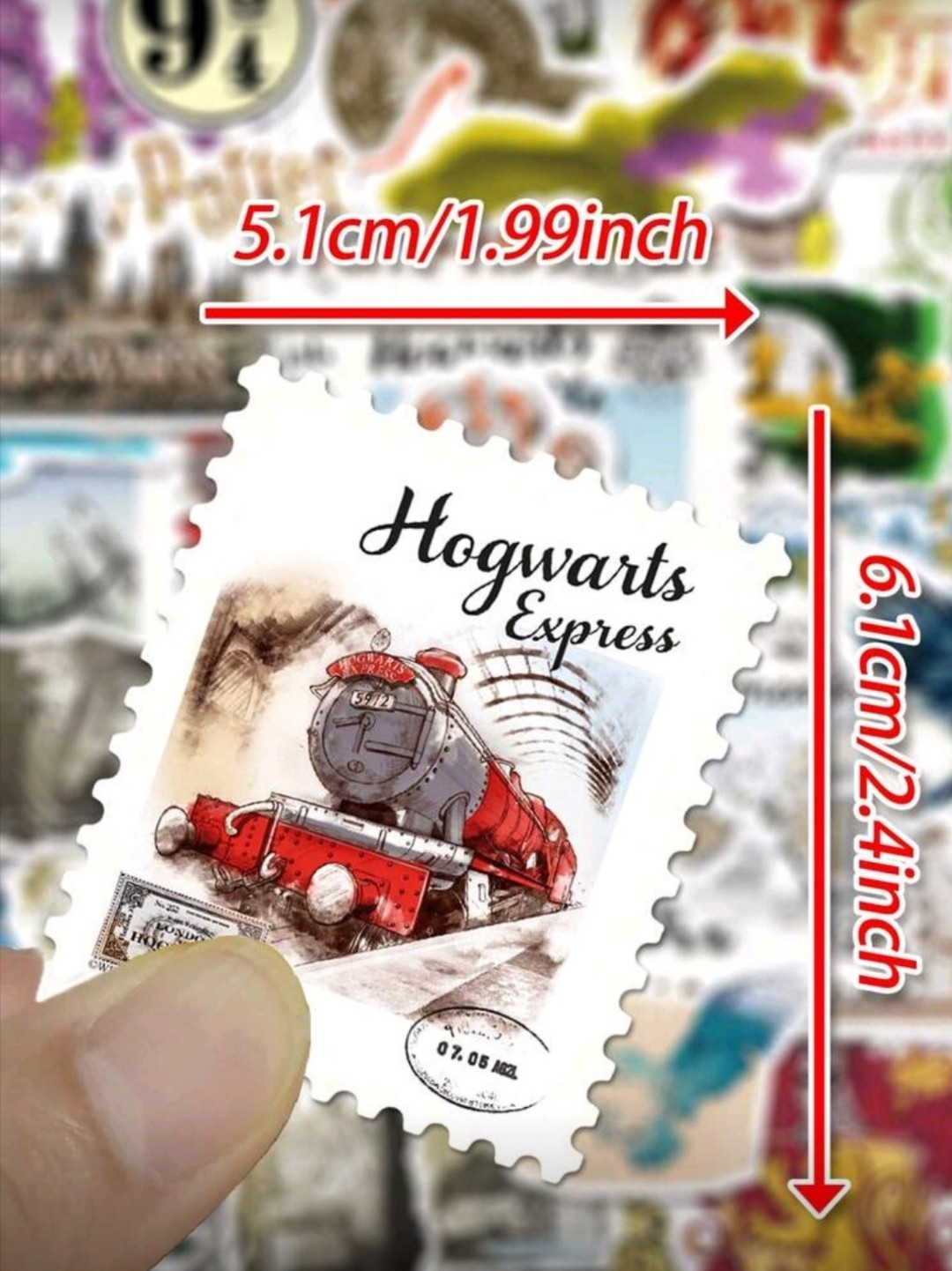 20 PCS Harry Potter Series Theme 4 Stickers BRAND NEW