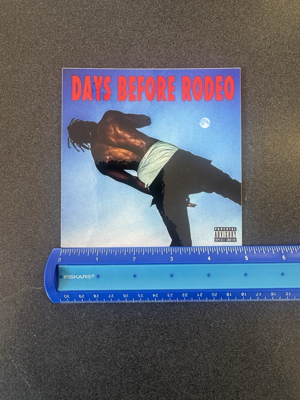 Days Before Rodeo Album Sticker By Travis Scott 5in