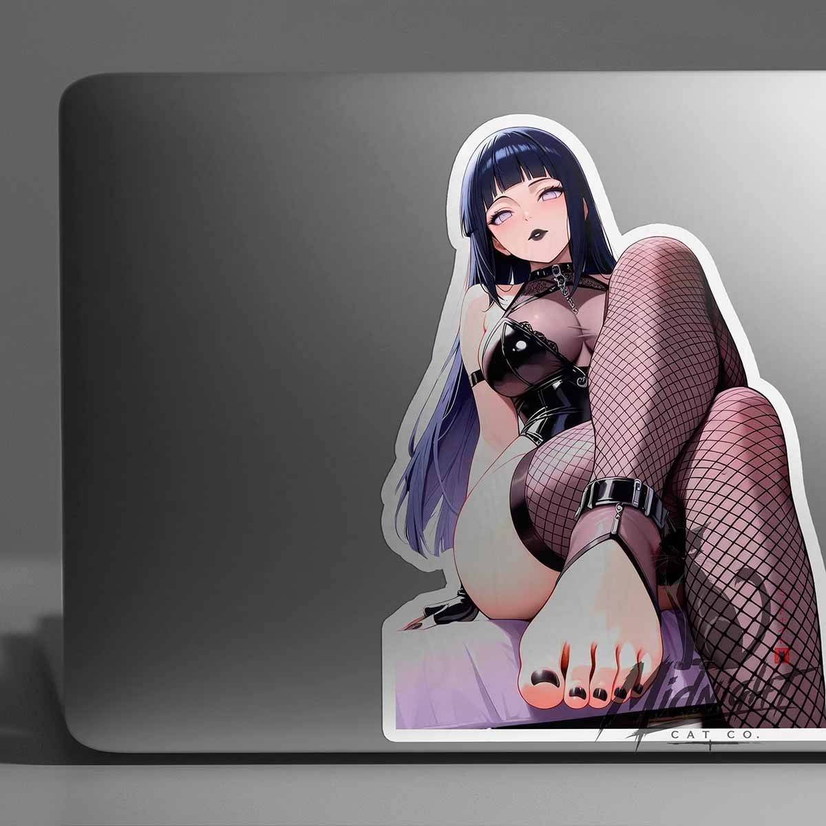 Anime Waifu Vinyl Sticker Lewd Laptop Skateboard Car Ecchi