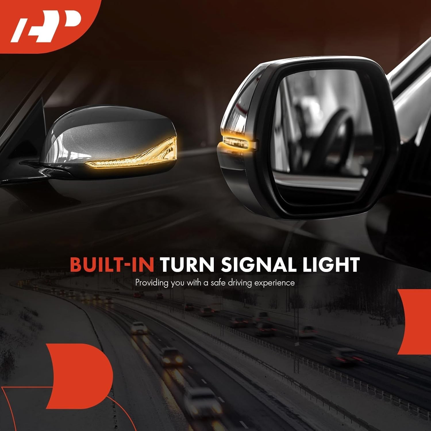 Passenger Side Door Mirror w/Turn Signal Blind Spot for Mazda CX-5 CX5 2017-2022