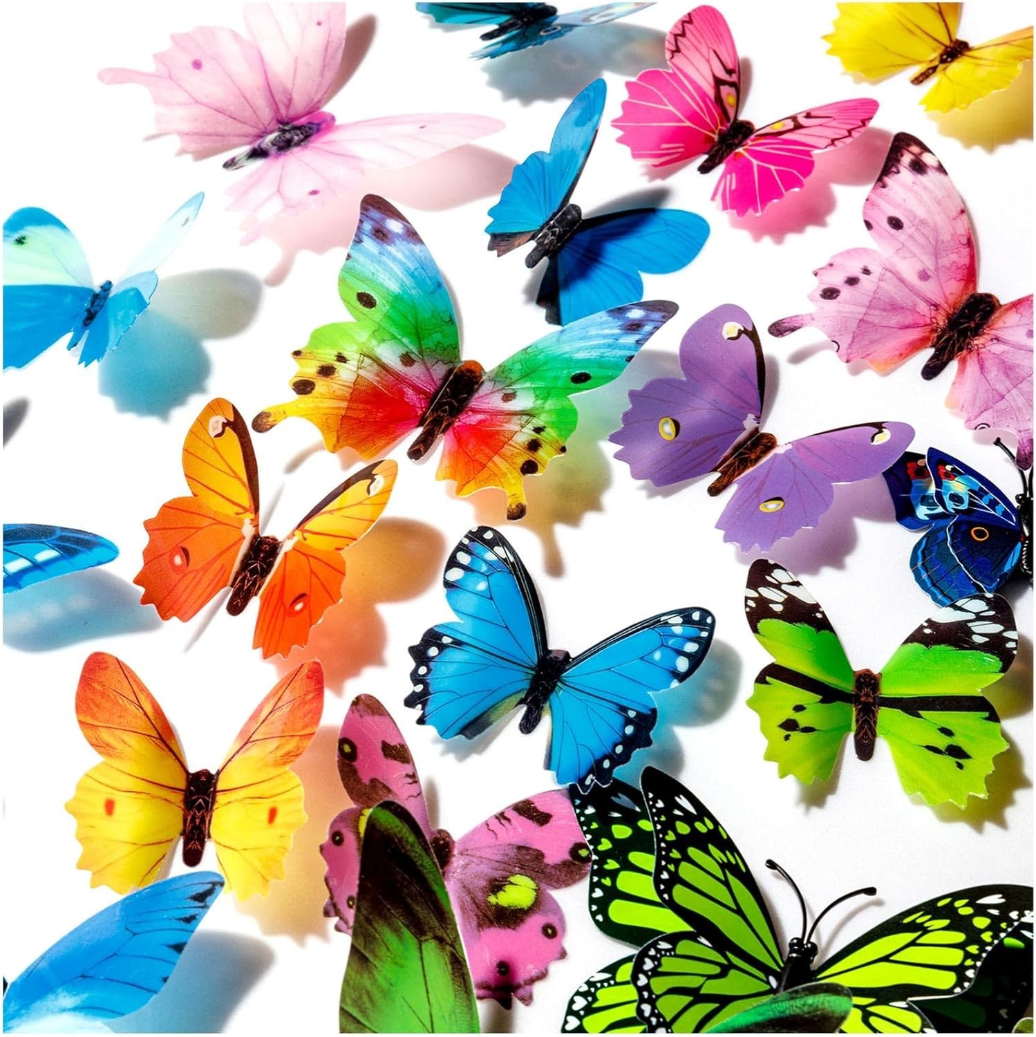 Easy Install Butterfly Decals – 240 Pieces
