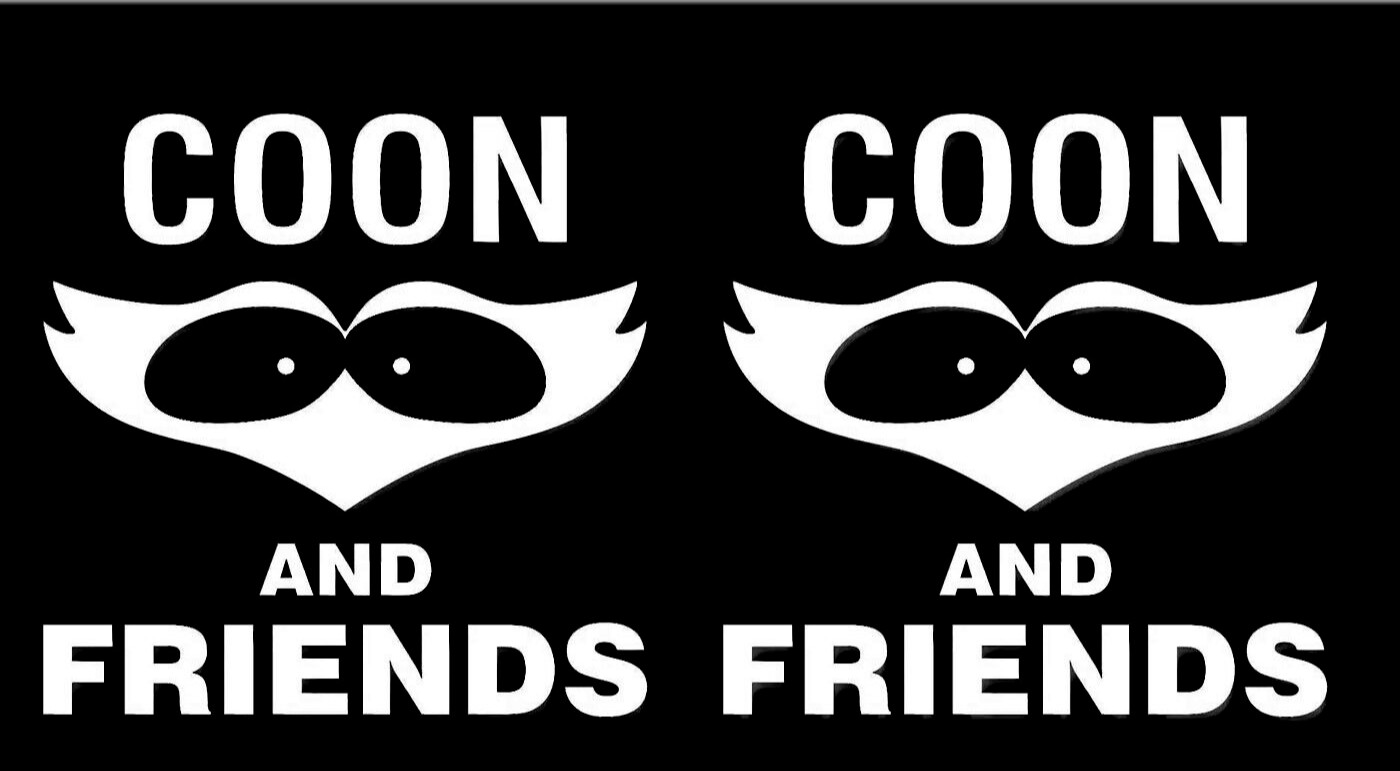 South Park Coon and Friends – The Fractured But Whole Two 5" White Vinyl Decals