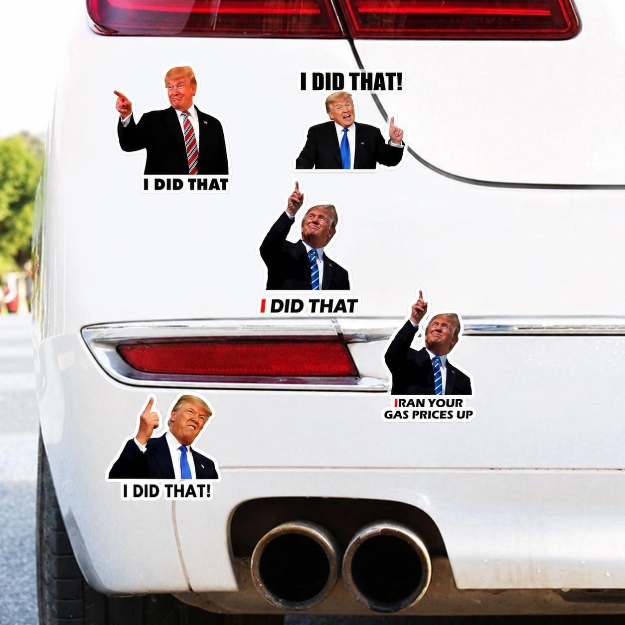 I Did that Trump Stickers, 100 Pcs Trump I Did that Stickers, Funny I Did that !