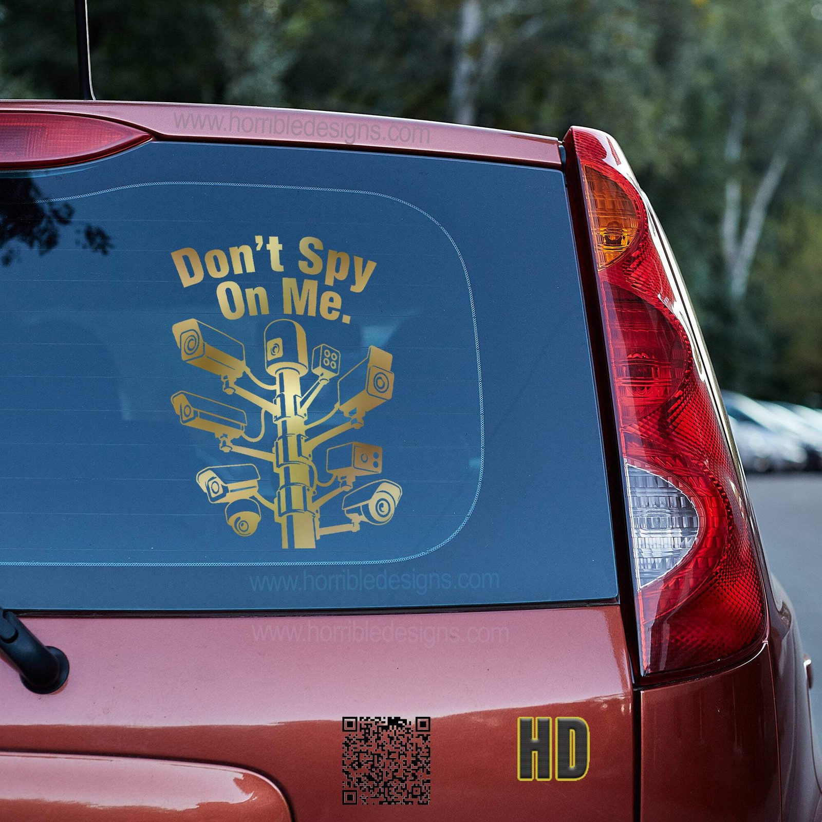 Don't Spy On Me Vinyl decal car truck window van liberty first 4th amendment