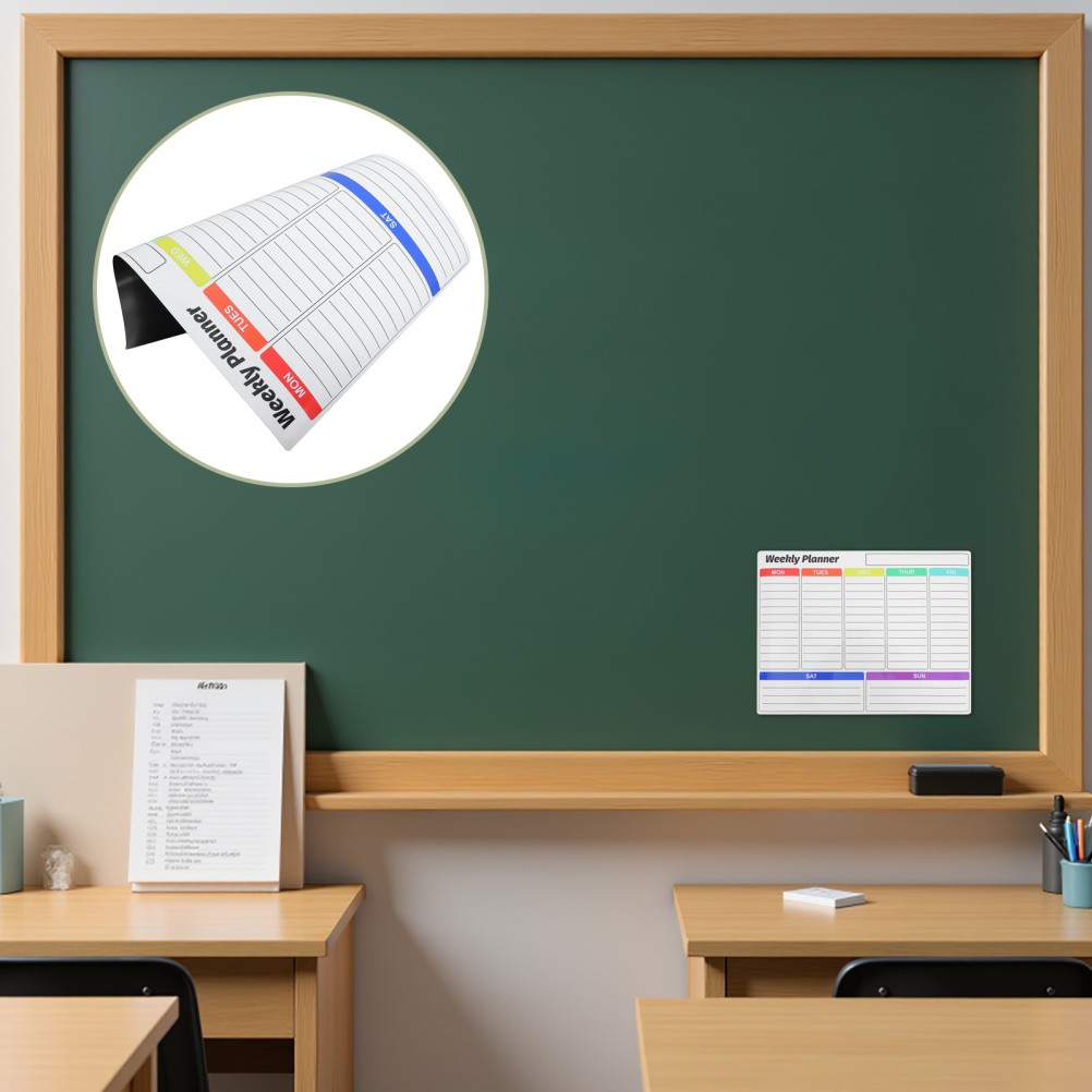 Monthly Planner Whiteboard Adhesive Dry Erase Decal Wall Calendar