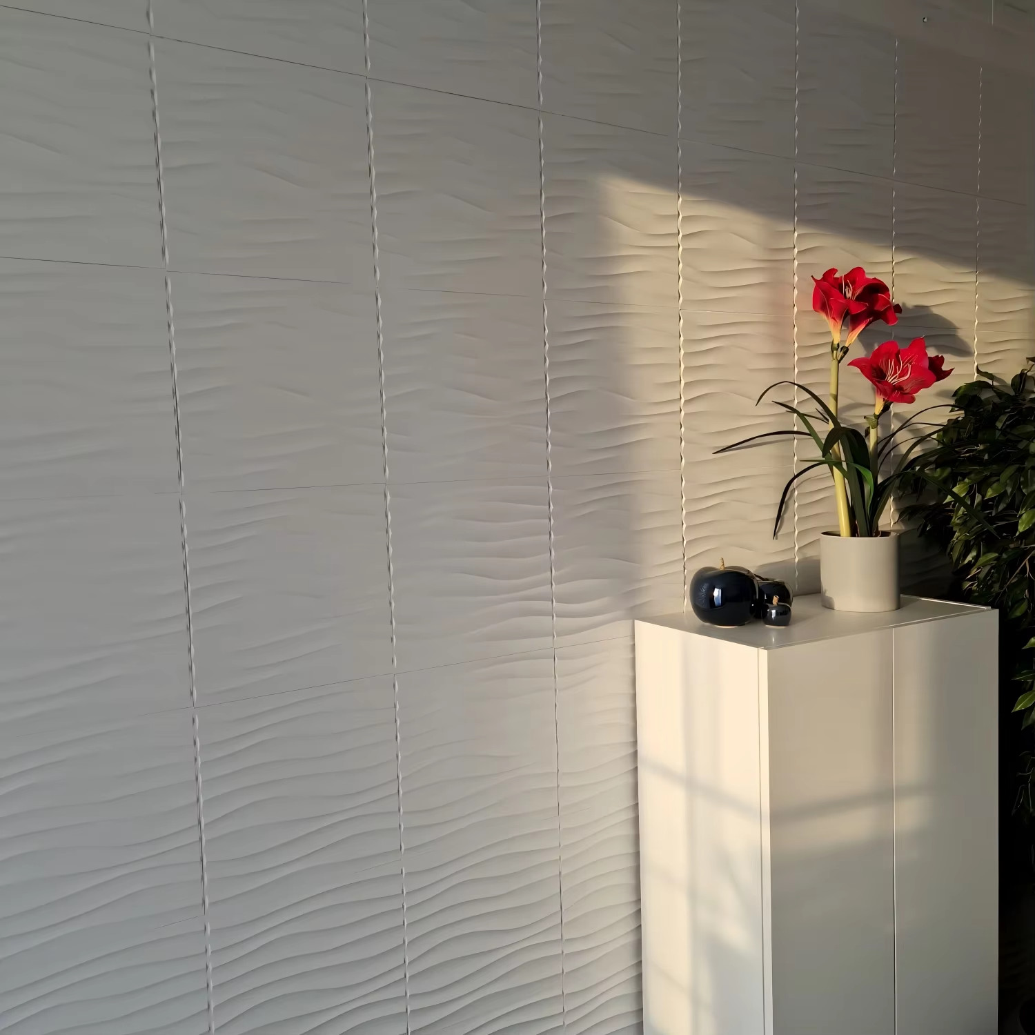 10pcs 3D Wall Decor 3D Wall Panels PVC 3D Wall Decoration Home DIY 11.8"(30cm)