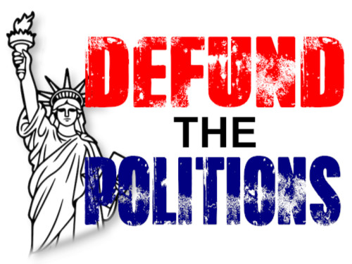 6pc 1.75"W x 2"H, Anti-Republican, Vinyl Sticker Sheet, Durable, High Quality,
