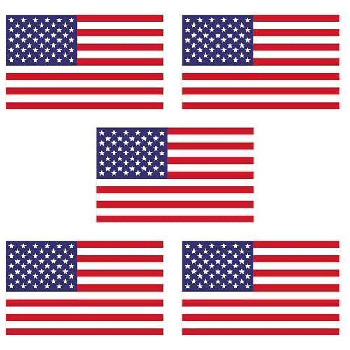 American Flag Decalpcs USA Flag Decal Sticker Car Stickers for Cars/Trucks – 5