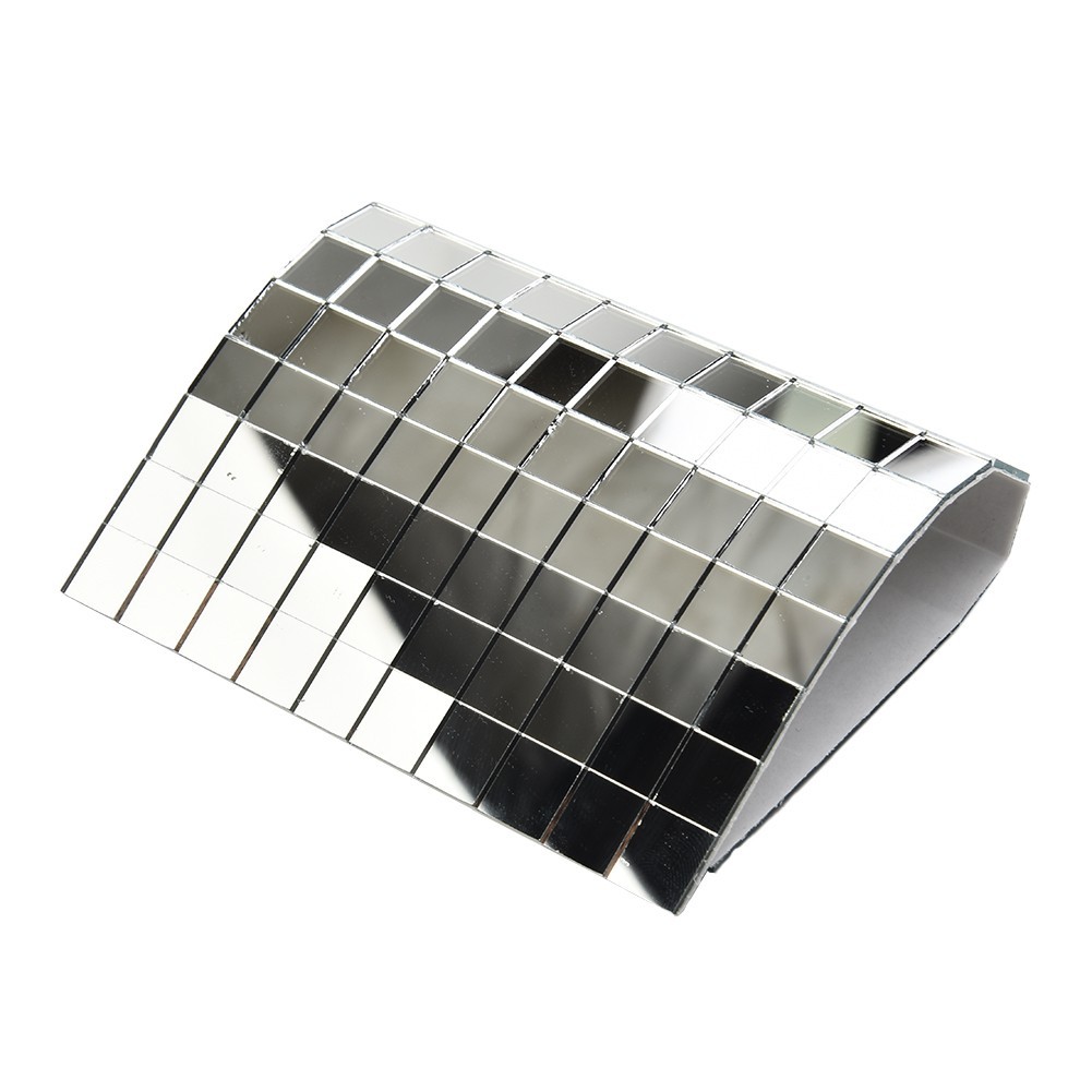 Sophisticated Silver Mosaic Tiles Pack Perfect for Creative Interior Projects