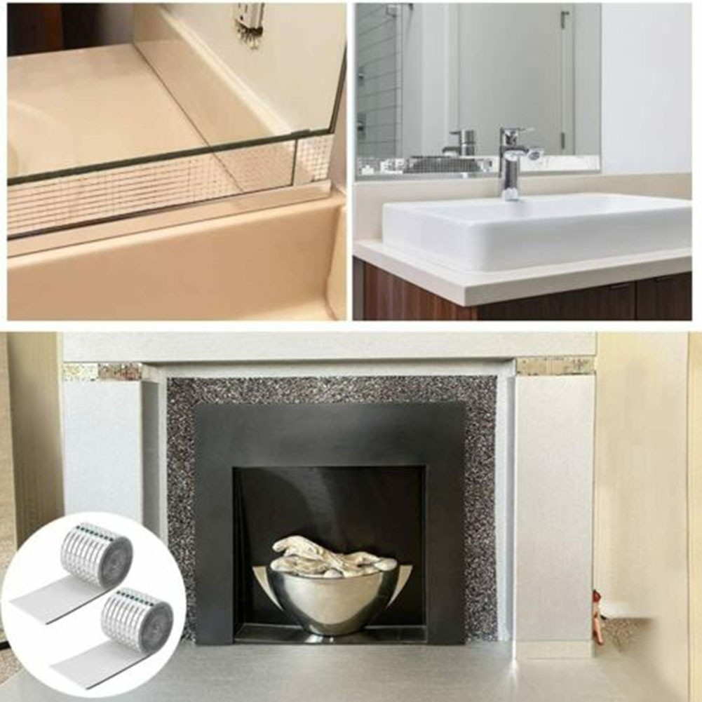 Sophisticated Silver Mosaic Tiles Pack Perfect for Creative Interior Projects