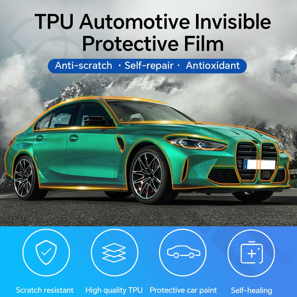 For BMW M3 G80 2021-2025 Full Car Precut Paint Protection Film Clear PPF TPU Kit