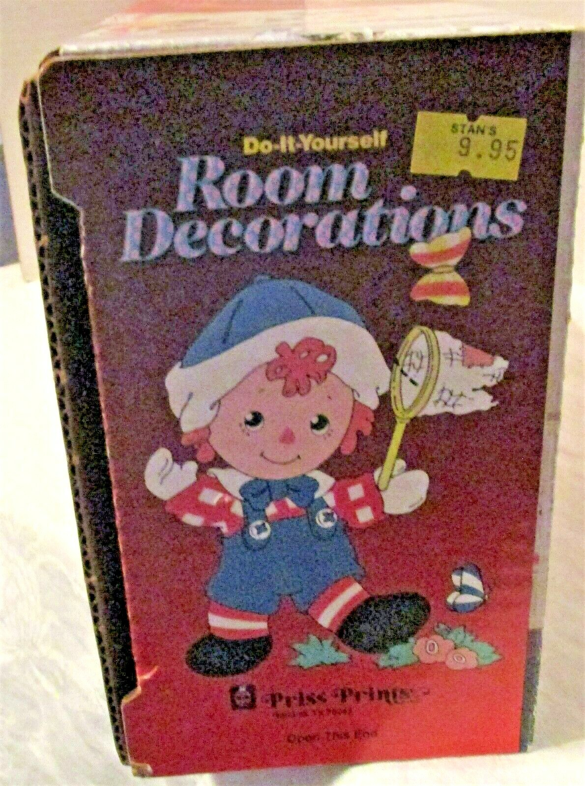NEW Raggedy Ann & Andy Nursery Wall Stickers Decals Decor LITTLE RAGGEDYS 1991