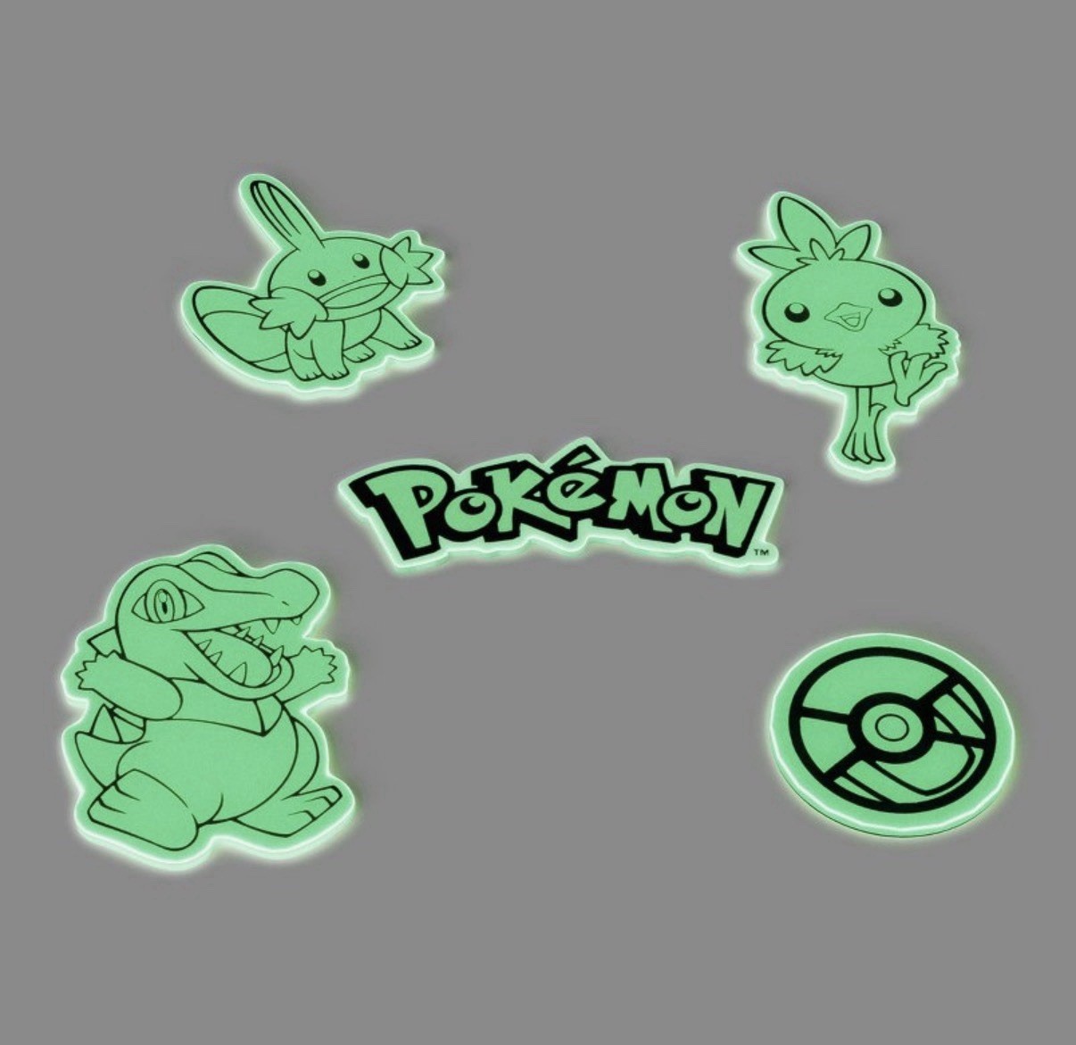 Target X Pokemon Glow-In-The-Dark Wall Sticker 30th Anniversary