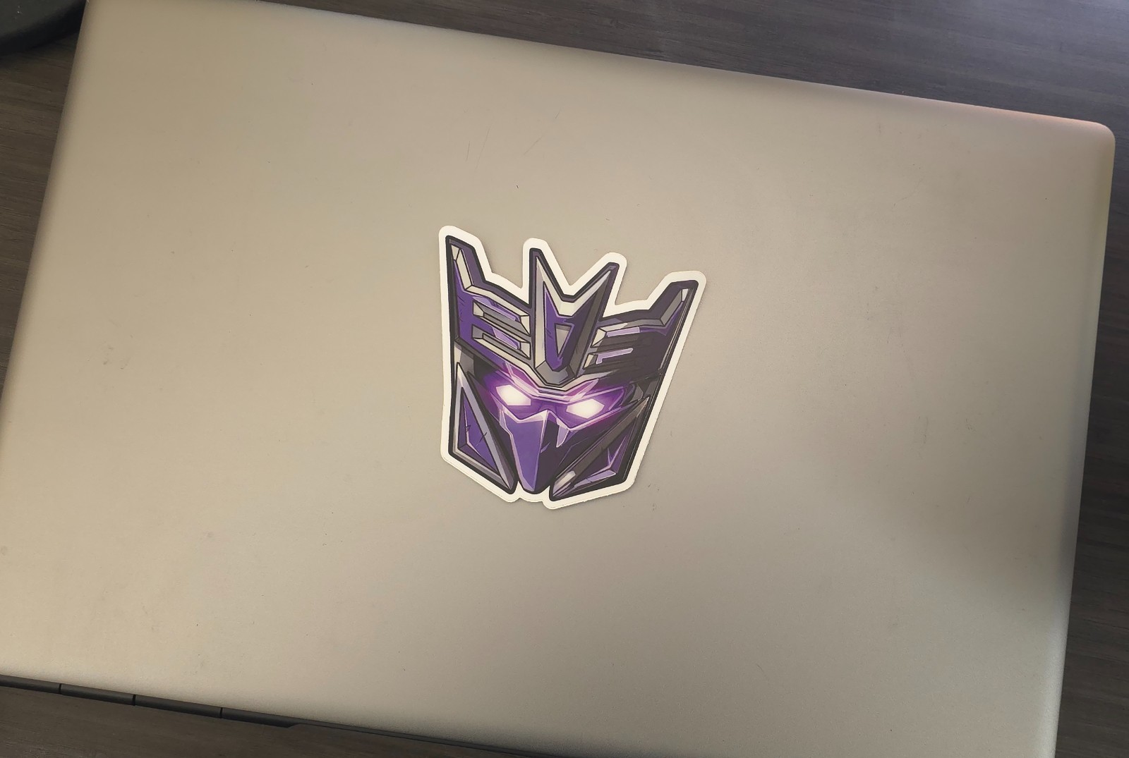 Megatronus Fan Art Vinyl Sticker DarkFall/Purple Decepticon Transformers