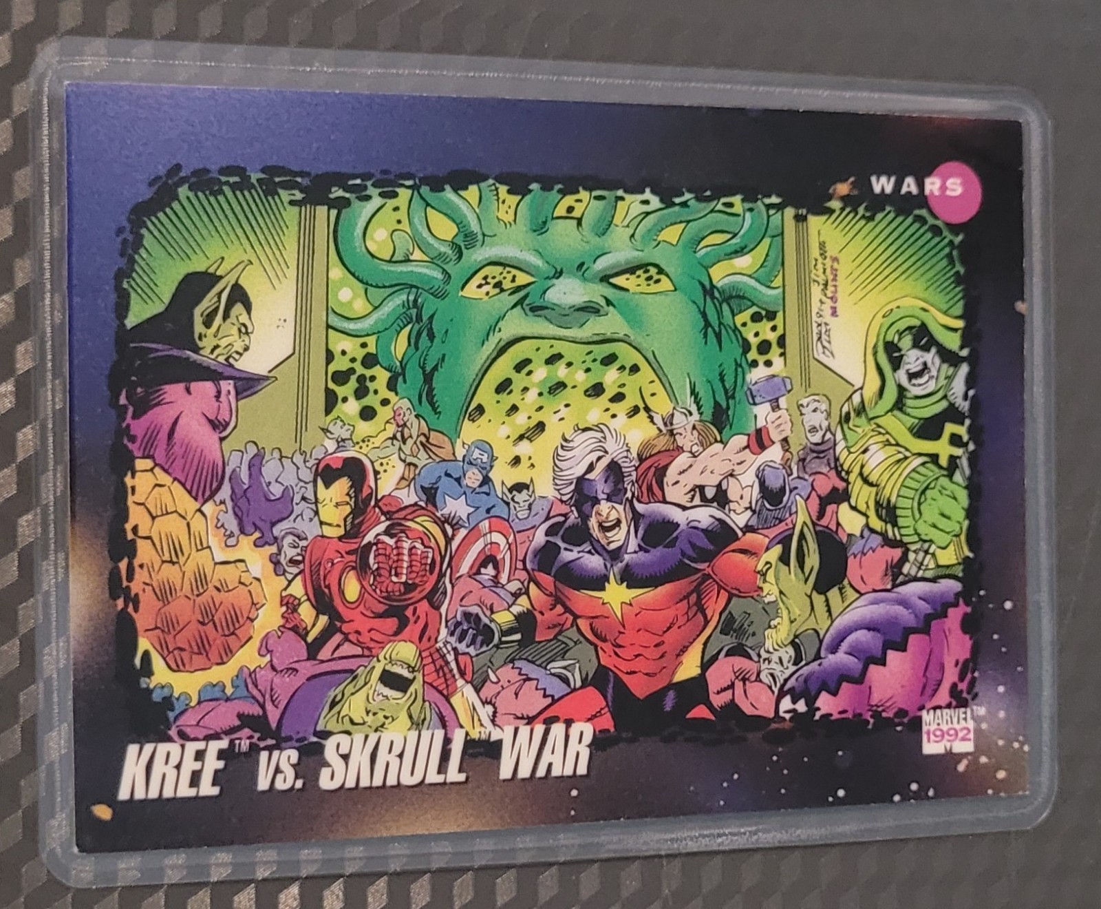 1990's Marvel Universe WARS Fridge/Locker/Cabinet Laminated Magnet Comic books