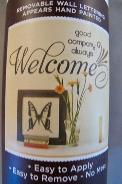 WALL QUOTES "GOOD COMPANY IS ALWAYS WELCOME"- NEW SEALED