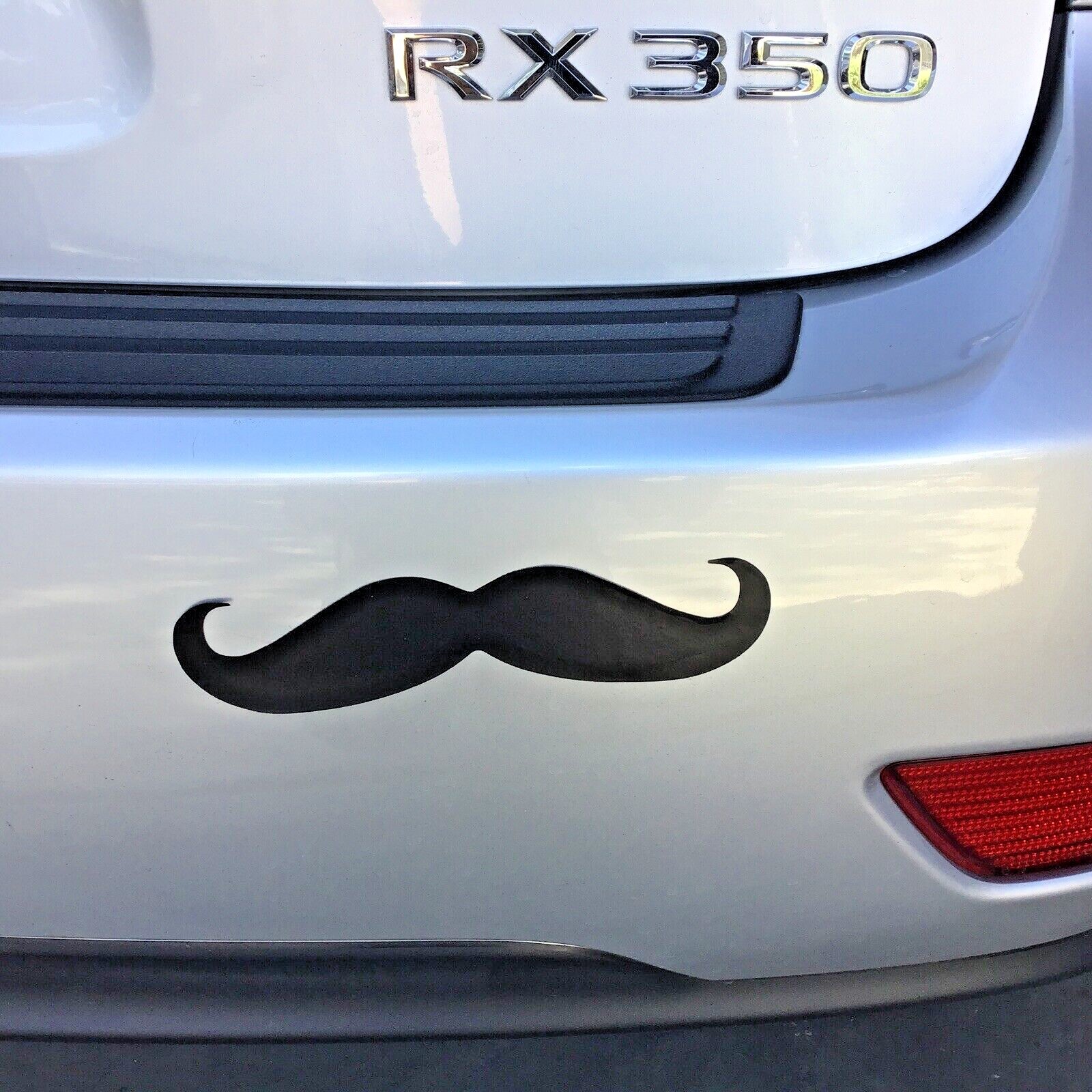 Mustache Decal Sticker 7.75" / 16" OR 24" For Car / Room / Party St-72
