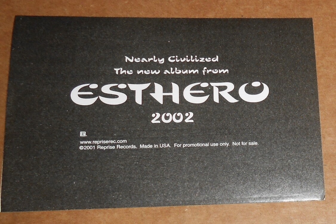Esthero Sticker Promo 6×4 Nearly Civilized Hip Hop