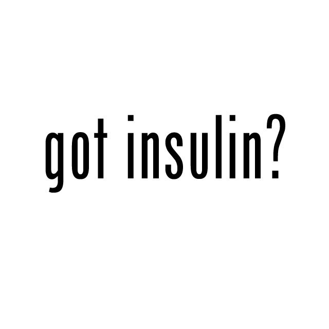 GOT INSULIN? Diabetic Vinyl Graphics Side Decal Custom Car FUNDRAISING JDRF