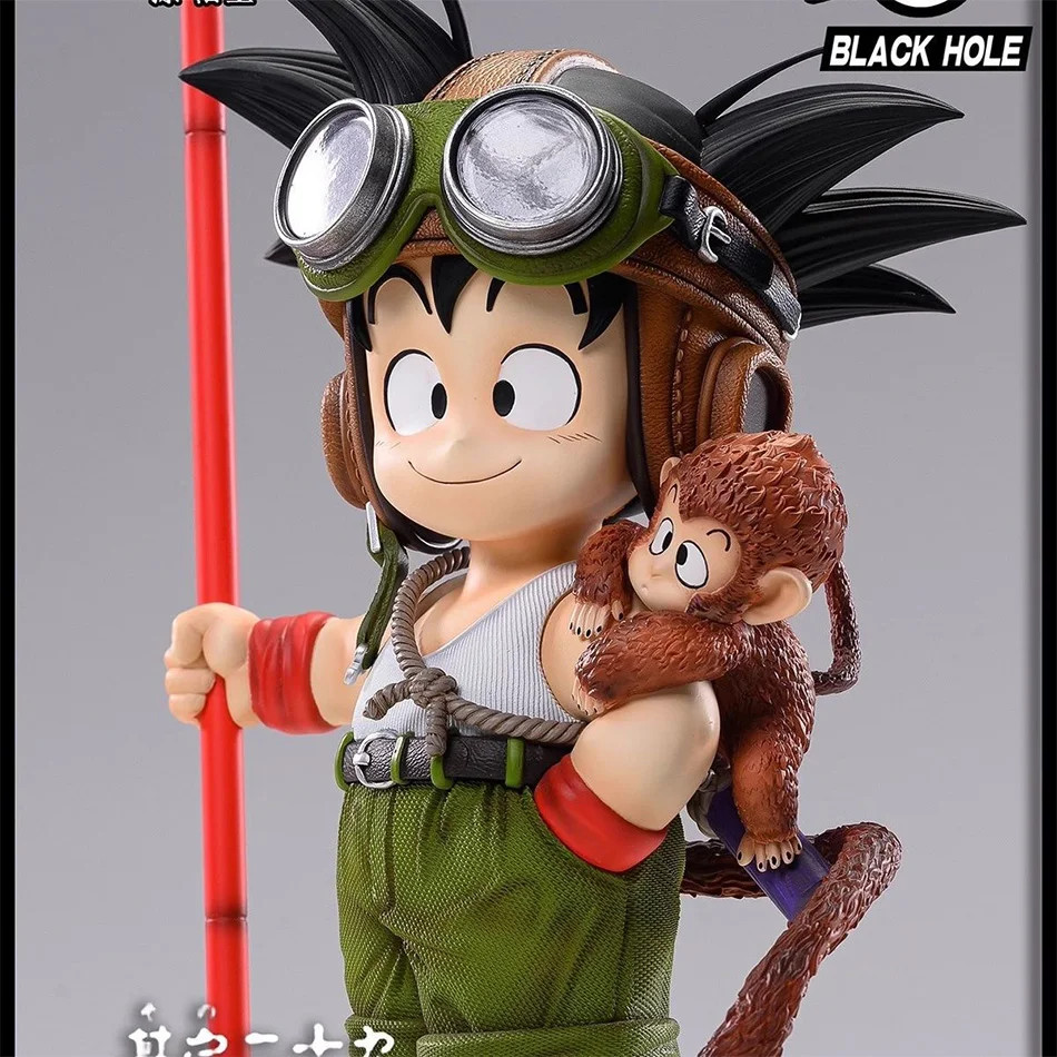 Dragon Ball Son Goku LED Light Figure – Kamehameha Wave Magnetic Action Statue