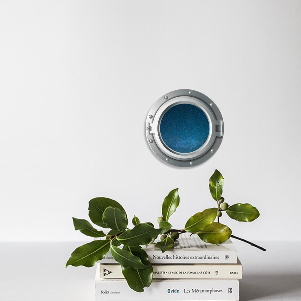 Airplane Porthole Wall Stickers Airplane Window View Sticker