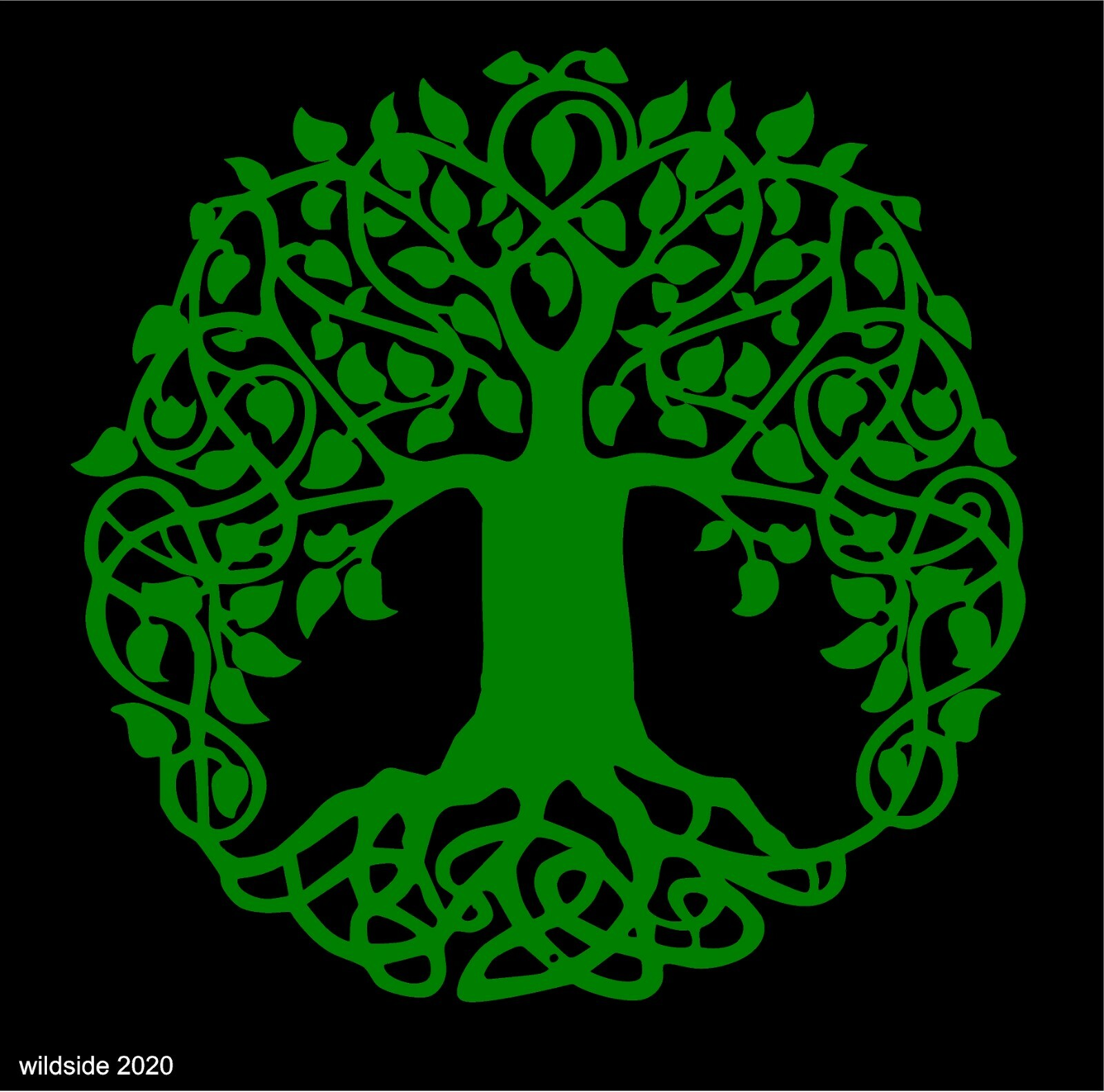 Tree Of Life Decal car window laptop altar vinyl sticker