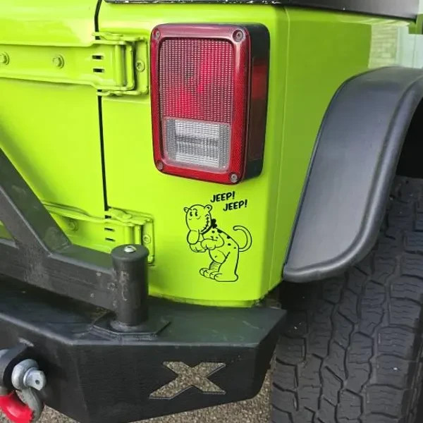 Eugene the JEEP Cartoon Funny Window Car Truck Decal Popeye Sticker