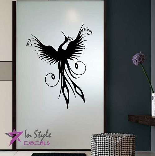 Vinyl Decal Phoenix Bird Hawk Any Room Removable Wall Sticker Mural Decor 1945