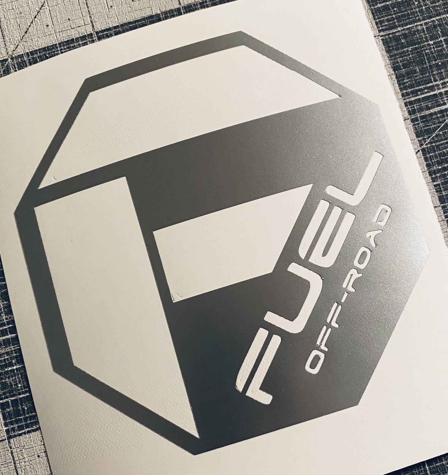 Vinyl Decal for Window – Fuel Off-Road Tires (Logo), Various Sizes & Colors