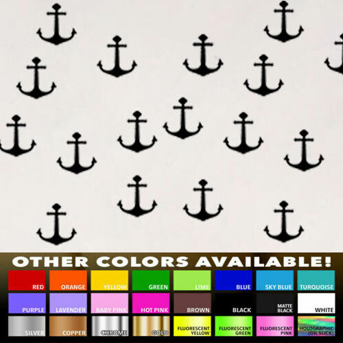 2"x2.3" Small Anchors Home Office Wall Window Vinyl Nursery Room Decal Stickers
