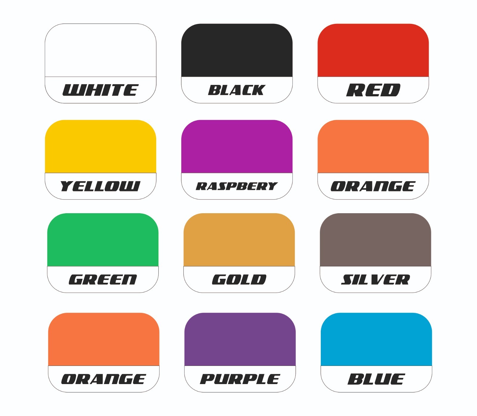 2x Outlined Stickers Name Car Bike Window Custom Personalised Vinyl Decals
