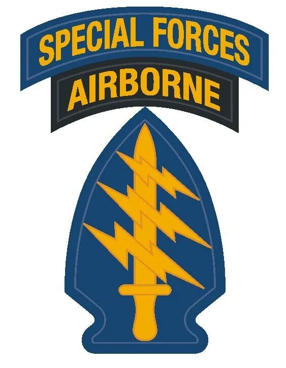 U S Army Special Forces Airborne Sticker Decal R416