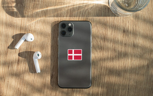 Denmark Flag Sticker Decal