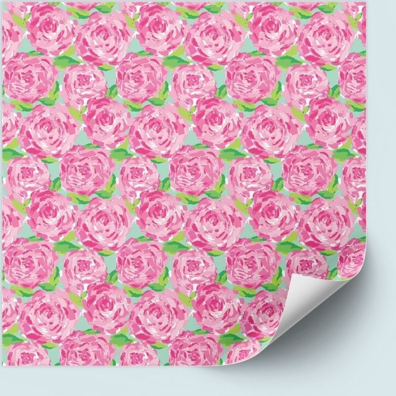 Lilly Pulitzer Inspired Pattern Vinyl & Iron on HTV for Cricut cutting machines