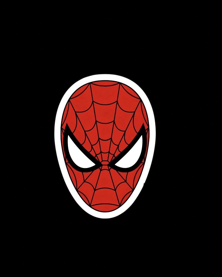 Spiderman, Spidey, Marvel, Superhero, Cool, Fun Glossy Vinyl sticker, Decal