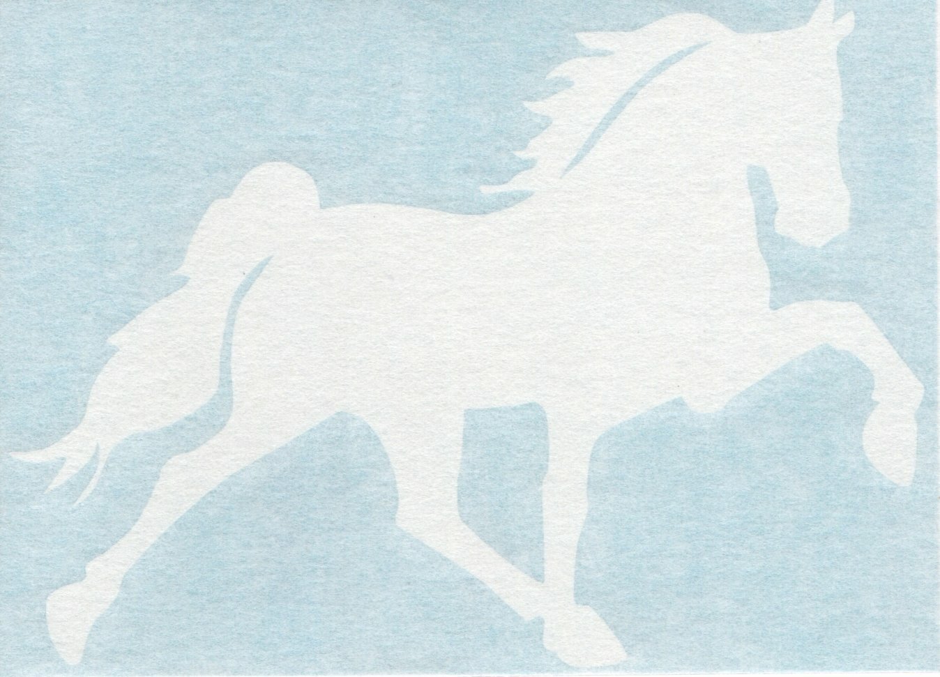 Tennessee Walking Horse Walker Gaited Car Truck Window Vinyl Decal Sticker 01269